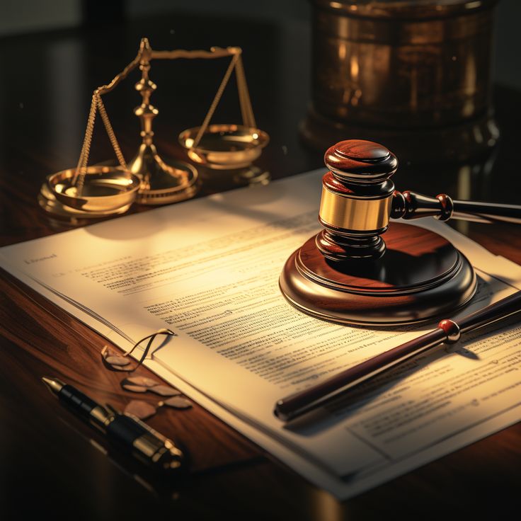 Attorney listening to a client